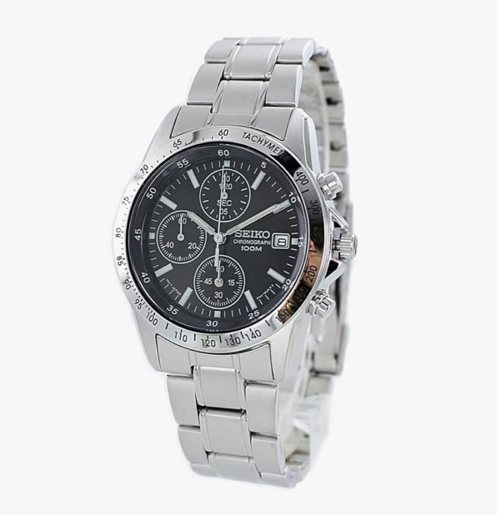 [USED] Seiko Chronograph Reimported Overseas Model SND411P1 100M