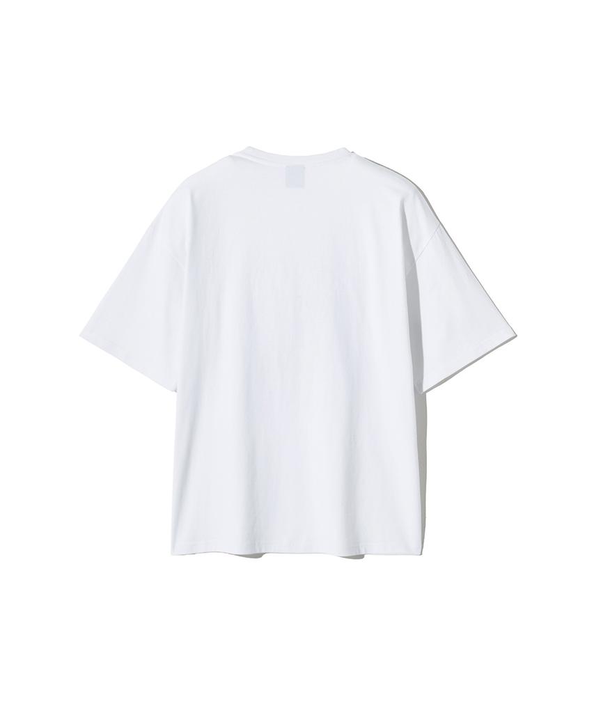 GAKKAI UNIONS Star Scribble Short Sleeve T-Shirt White