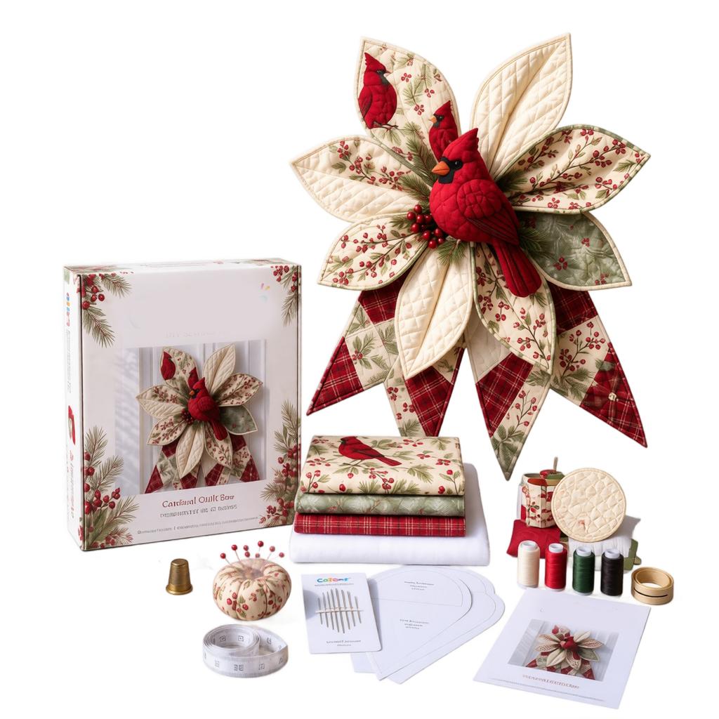 Patchwork Decoration Set for Home Styling and DIY Projects