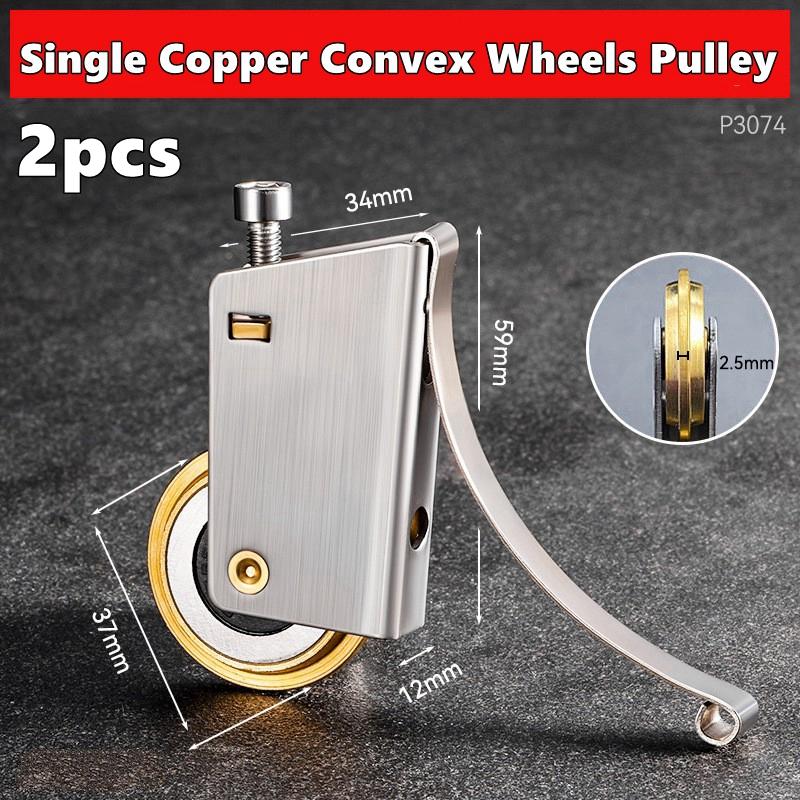 2 Stück Schiebetür Rollen Schrank Schiebetür Bodenrollen Lager Küche Badezimmer Türschienen Glattgleitende Rollen