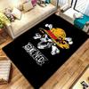 Tapis Tapis Tapis Pirates du Chapeau de Paille One Piece Pour Salon Chambre Maison Décoration de Canapé, Tapis de Sol Antidérapant pour Jouer aux Enfants