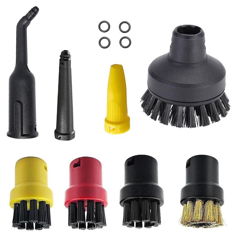

M-Modern-12 Pieces Brush Steam Cleaner Accessories For Karcher Sc1 Sc2 Sc3 Sc4 Sc5, Steam Cleaner Set