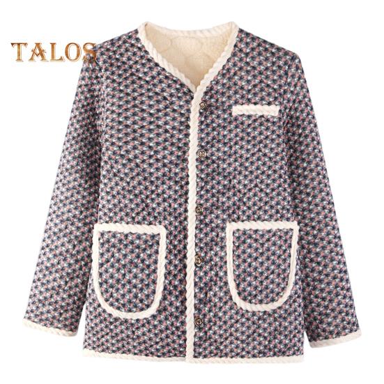 

Зимнее пальто из утолщенного плюша с круглым вырезом, застегивающимися на пуговицы карманами, длинными рукавами, кардиганом больших размеров, нижней частью куртки, для холодной погоды, верхняя одежда, куртка 3XL темно-розовый