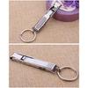 Stainless Steel Nail Clippers Fingernail Cutters with Nail File for Men Women