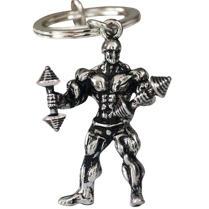 Portachiavi Bodybuilder: Accessorio Fitness e Muscle Car