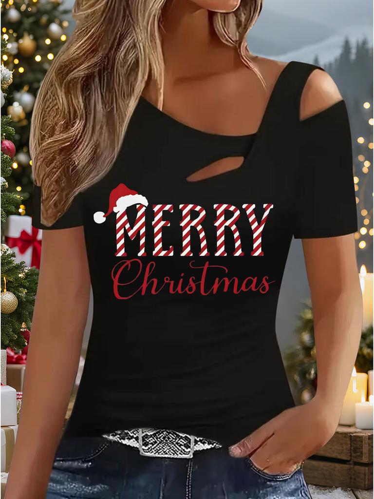 Dámský nový ležérní top Vánoce Halloween Vánoční dárek Topy Košile Halenka