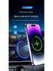 Magnetic Wireless Car Charger & Phone Holder for Apple 15