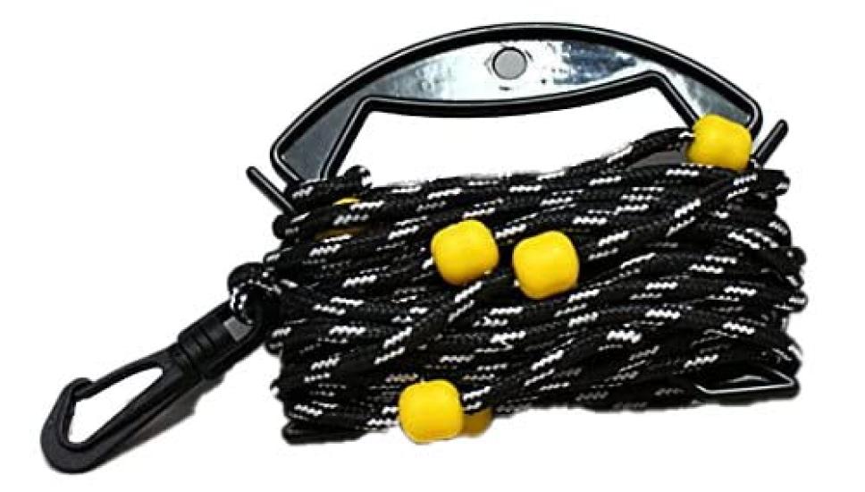 

Marushin Fishing Tackle Knobbed Rope with Handle for Water Bucket чёрный