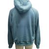 Fall Winter Hoodie Hooded Half Zipper Pocket Long Sleeves Loose Thick Pure Color
