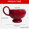 K1AE Stylish 280ml Handle Mug Ceramic Coffee Cup For Home Or Office Use
