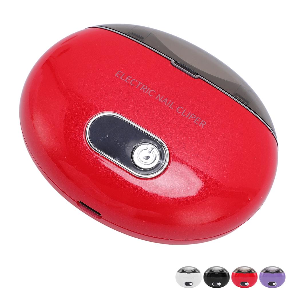 3 Gears Automatic Electric Nail Clipper Low Noise Nail Clip Storage Safety Electric Nail Trimmer For