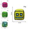 Adorable Geometry Dash Plush Toy With Unique Characters And Soft Pp Cotton Filling For Kids