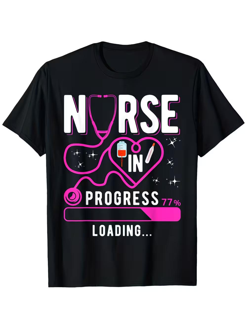 Future Nurse Student & Registered Nurses T-Shirt - 100% Cotton Oversized Tee Suitable for Men & Women - Nursing Gift XXXL