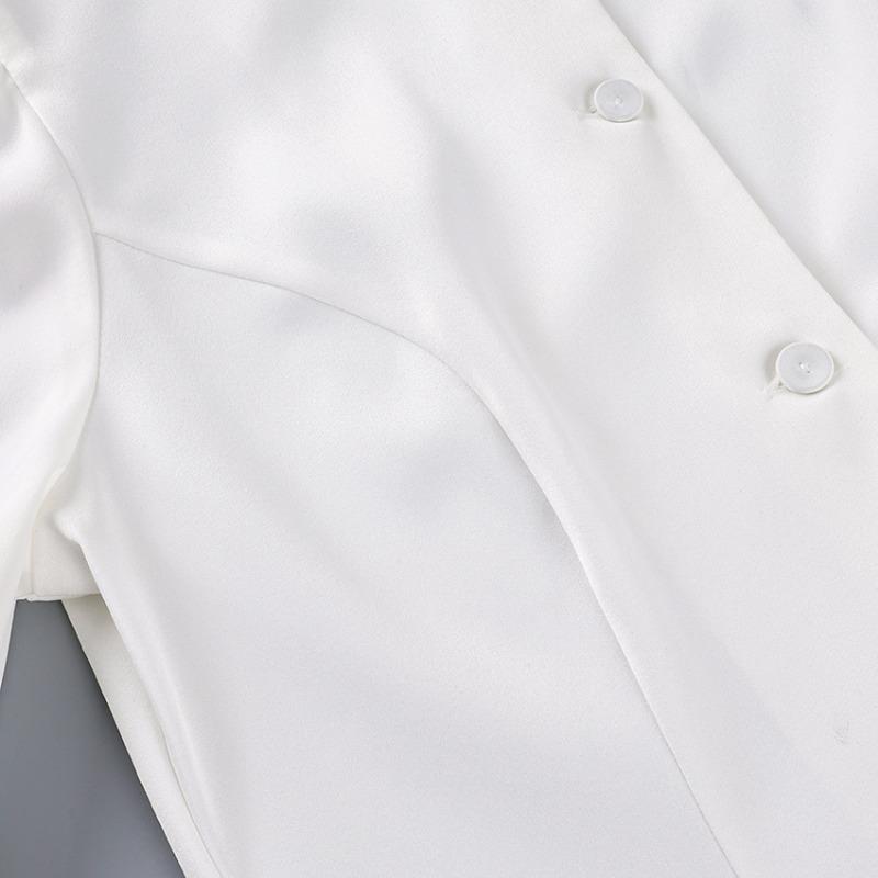 New Summer Women's Clothing, Versatile Short-sleeved Shirts for Commuting, Elegant Cardigan Tops