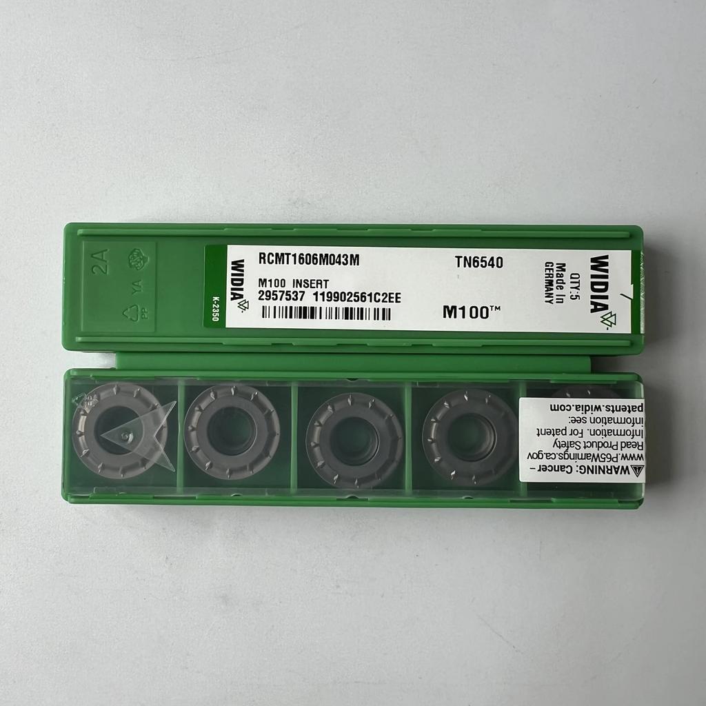 Original / RCMT1606M043M TN6540 / Industrial indexable Carbide Inserts 10 Pcs