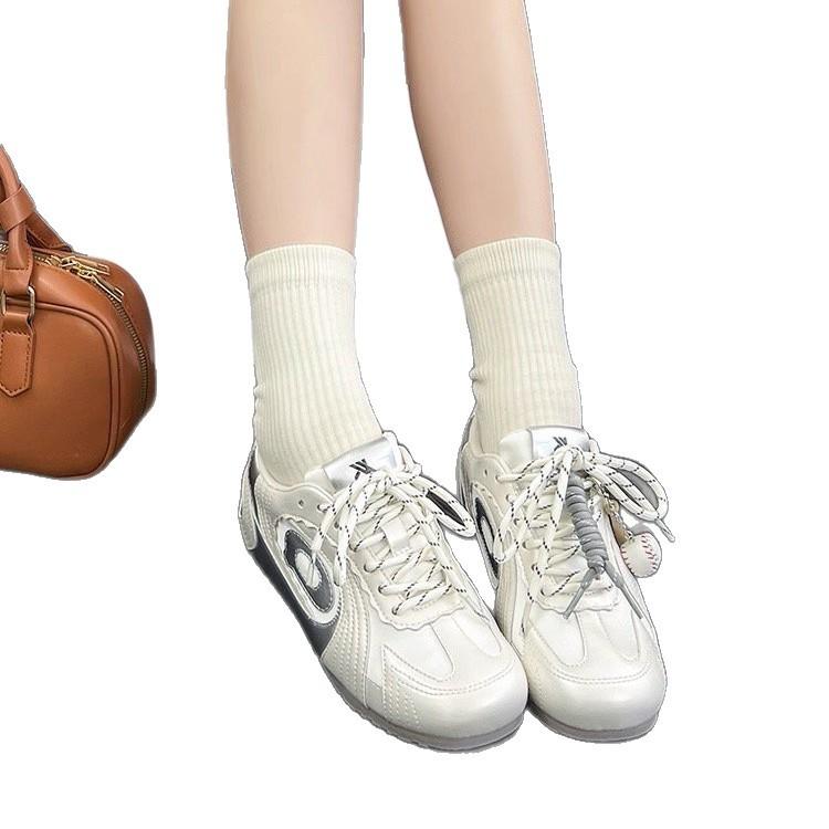 Niche racing shoes increase in height within 4cm, summer great-looking shoes 2025 new leisure sports Forrest training shoes