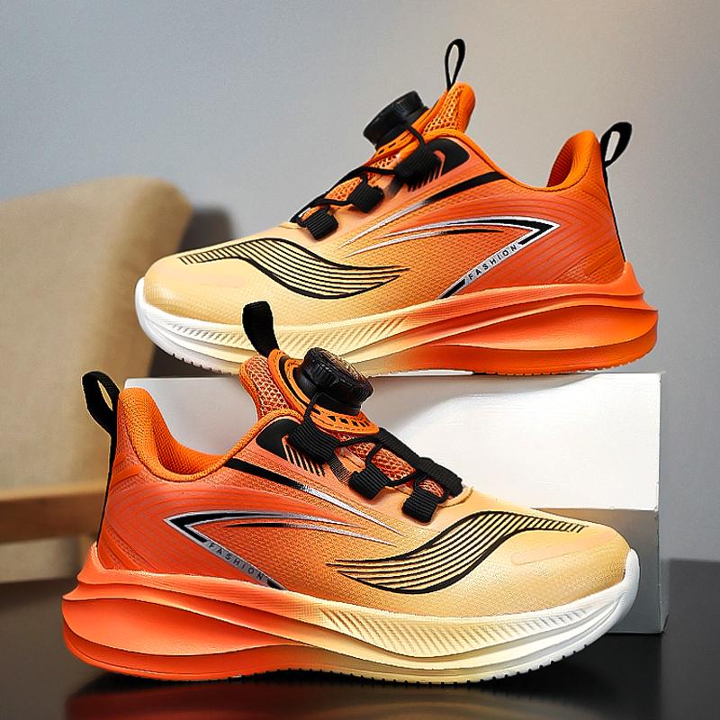 2025 New Autumn Breathable Boys' Basketball Mesh Shoes - Lightweight & Durable for Sports & Running