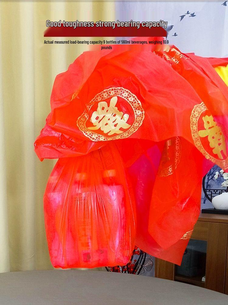 Elegante wasserdichte und schmutzabweisende rote Tischdecke für Hochzeiten