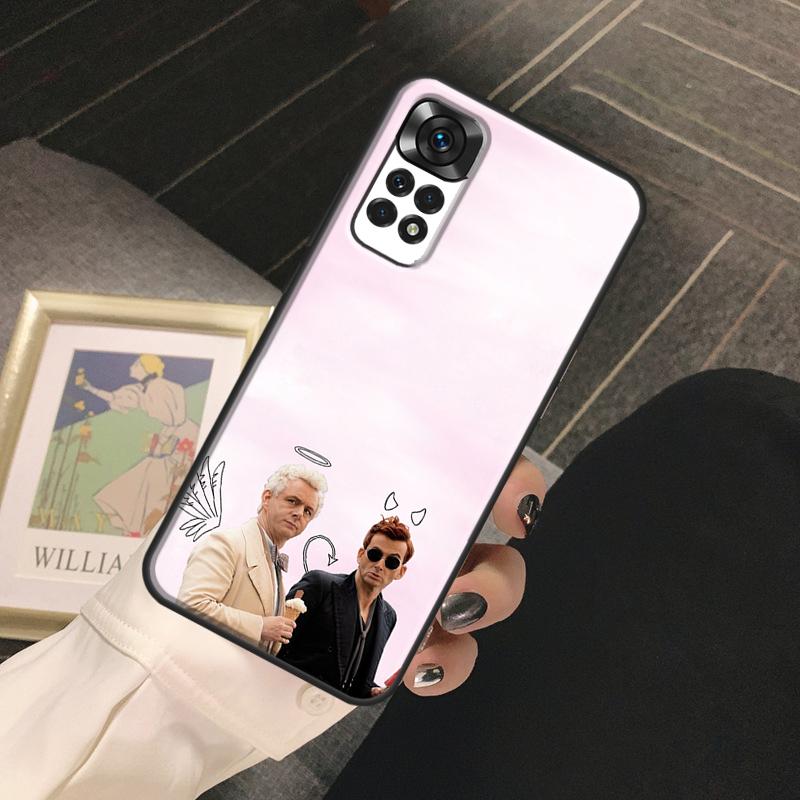 

Чехол Good Omens для Xiaomi Redmi Note 14 9 10 11 12 13 Pro 9S 10S 11S 12S Redmi 13C 10C 12C 14C Redmi 9C