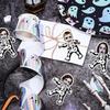20pcs Personalized Sticker Horrible Halloween Party Decor Customized Skull Design Your Own Head Lable Hallow Sealing Stickers