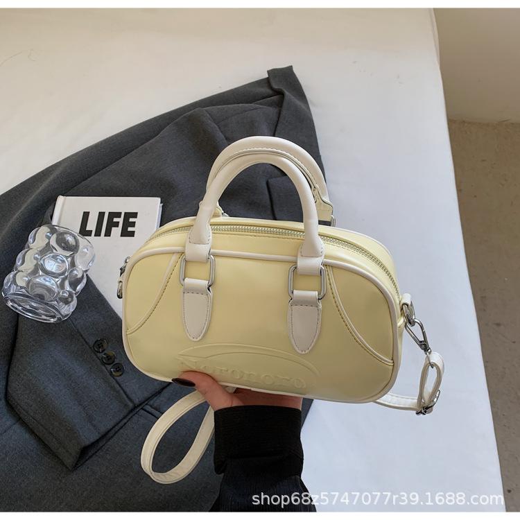 

Commuter Large Capacity Bag Women s 2025 New Fashionable and Versatile One-Shoulder Crossbody Bag Spring and Summer Multi-Use Backpack жёлтый