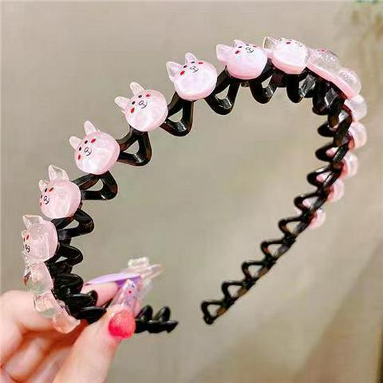 Kids' Non-Slip Hairband: Anti-Breakage Headband with Teeth for Girls & Babies - Stylish Hair Accessory