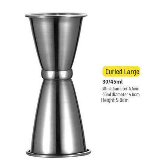 Double-Headed Indian Wine and Cocktail Jigger, 30/60 Oz Measuring Cup