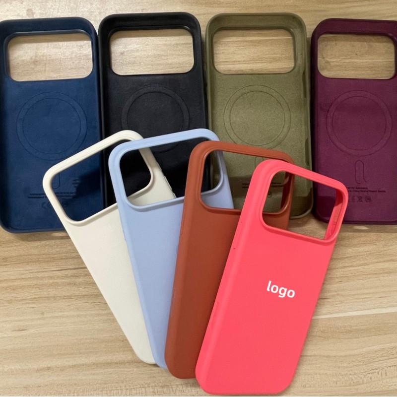 Magnetic Liquid Silicone Case IPhone 18 Pro Max With Animated Effect Shockproof Slim Fit Skin Cover
