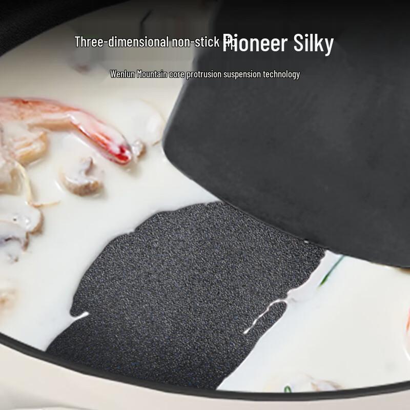 Wenlun Berg Lint Keramiek Anti-aanbak Multi-Cooker Pan