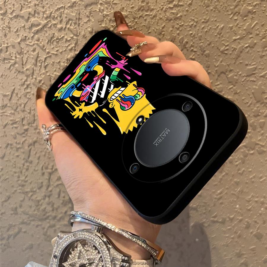 The S-simpsons Cartoon Case for Honor X9 X7a X9a 90 Lite 70 X8 X9c 8X Funda Phone Cover