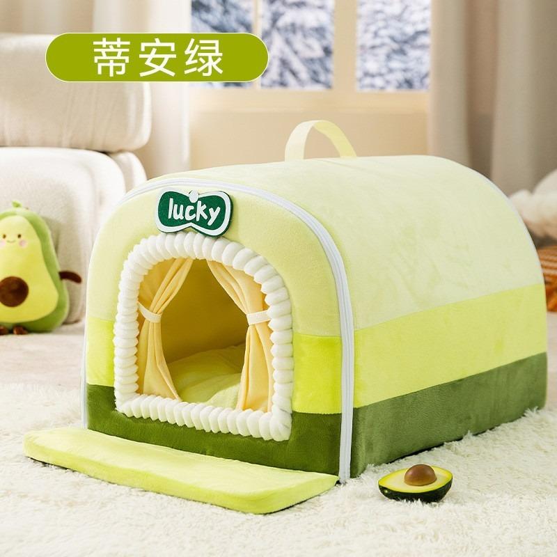 Autumn and Winter Dog Sleep Drawer Kennel Golden Retriever Big Dog Bed Deep Sleep Cat Nest Four Seasons Pet Nest
