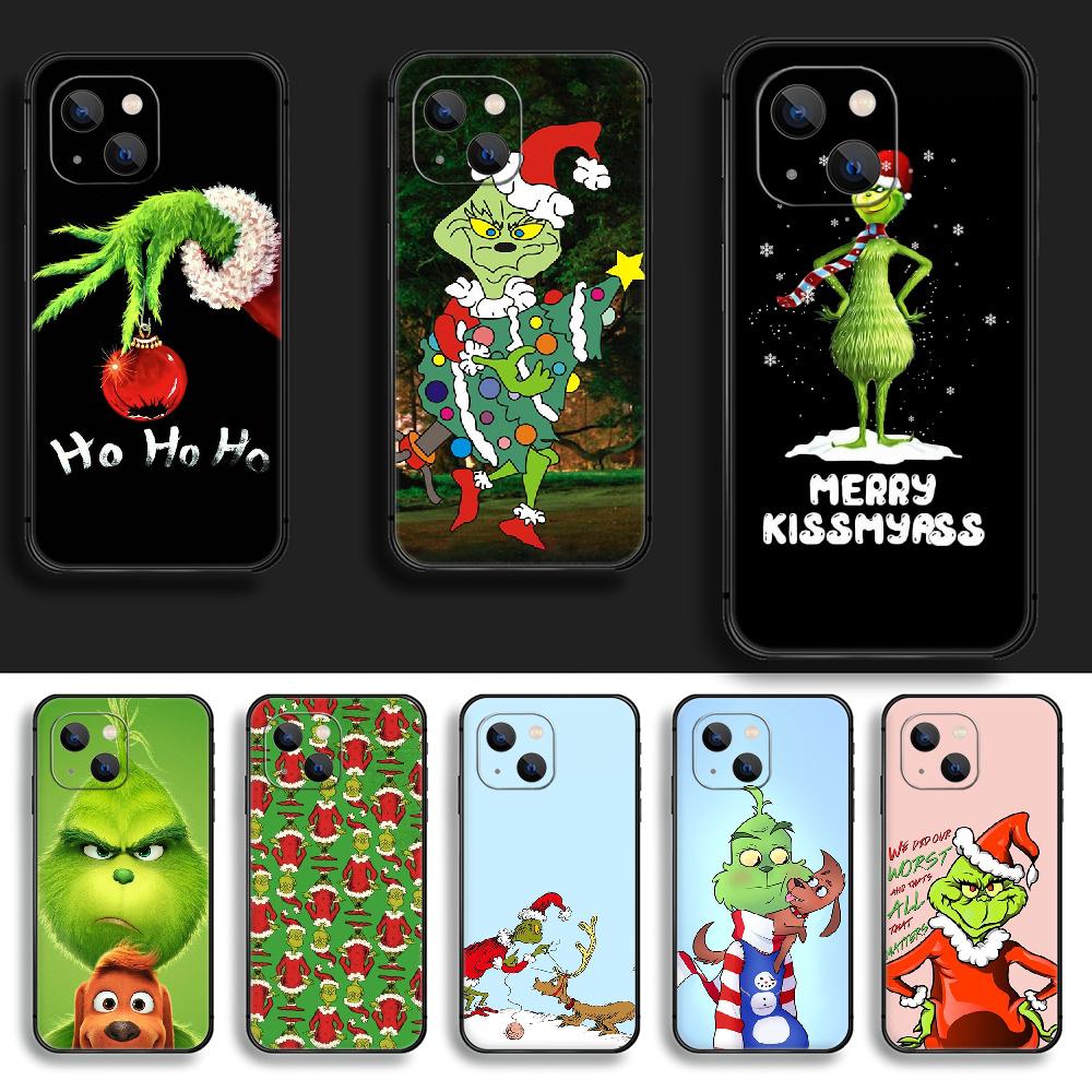Grinches Stole Christmas Telefon Fall Abdeckung Coque Für Iphone Xiaomi Mi Samsung Galaxy Redmi Hinweis ALS 11 12 13 14 15 22 23 24 5G Pro Plus Max Fe Ultra
