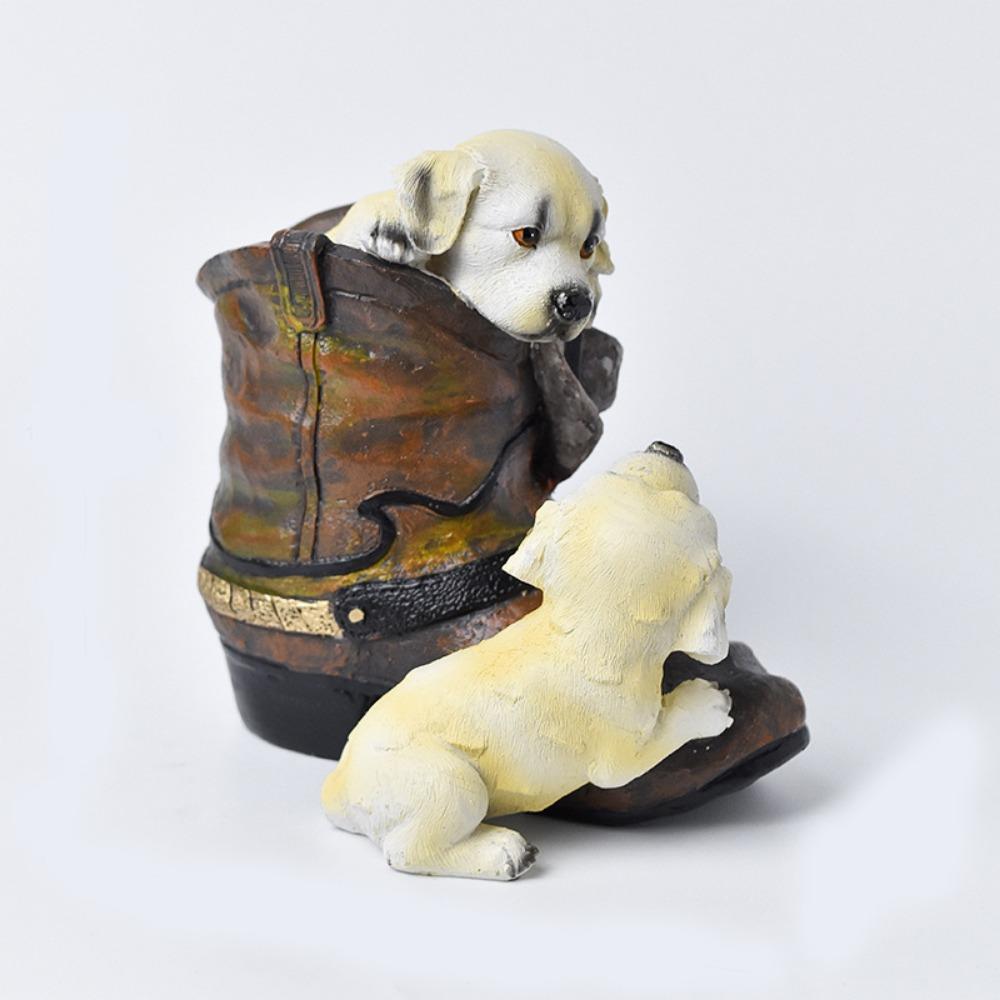 Decorative Dog Piggy Bank Large Capacity Zodiac Dog Ornaments Cute Cartoon Money Boxes  Home Decor