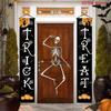 2pcs Halloween & Chinese New Year Photo Booth Indoor/Outdoor Door Couplet
