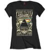 Pink Floyd Womens/Ladies Carnegie Hall Poster T-Shirt