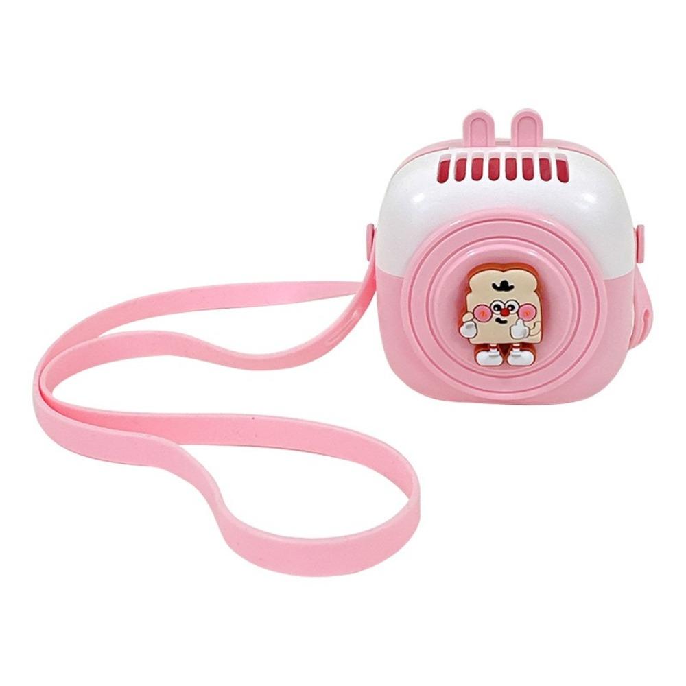 USB Rechargeable Halter Fan Quiet Operation Mini Fan Portable Handheld Fan  Travel Companion
