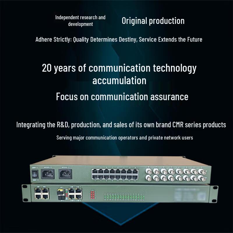 CMR-2400 Multi-Service Fiber Optic Transceiver