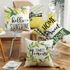 New Modern Simple Summer Lemon Decorative Pillow Nordic Ins Sofa Bedside Living Room Fruit Pillow Cushion