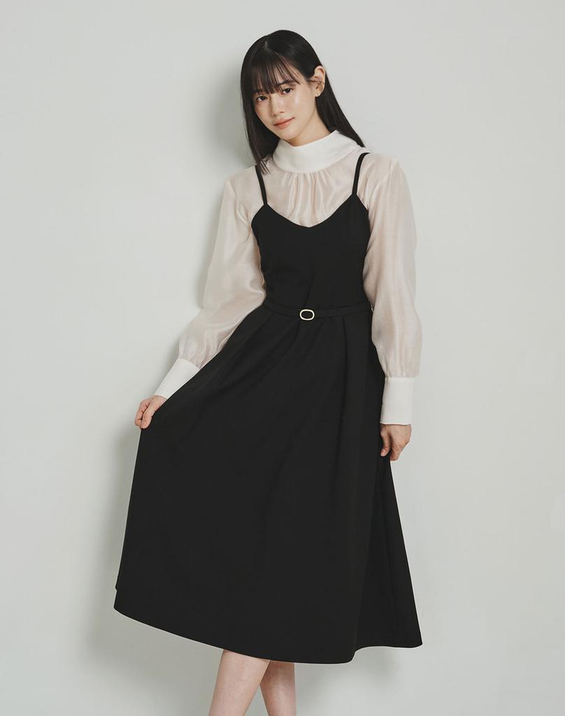 GIEMAR Bustier Dress Black