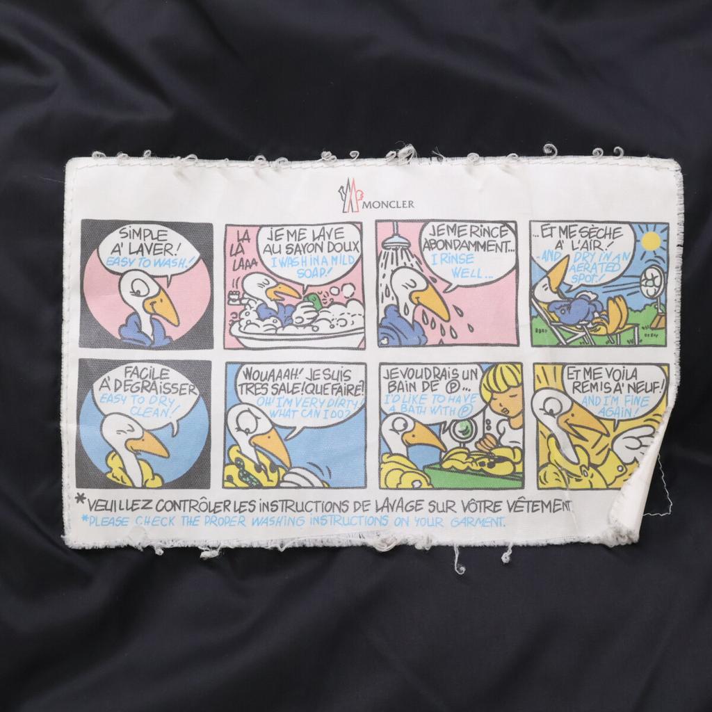 MONCLER Domestically authorized Montgenevre down jacket Jacket 2 blackUsed