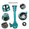 Vertical Slurry Pump Parts: Shaft Sleeve, Oil Seal, Impeller, Volute Casing, Bracket, Coupling