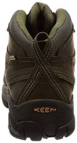 KEEN TARGHEE II MID WP Wasserdichte Trekkingschuhe für Herren, CANTEEN/DARK OLIVE, 28.5 cm