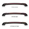 Rear Spoiler with Lights for 2020-2025 Land Rover Defender: Turn Signal, Daytime Running, Brake Lights, Mechanical Version
