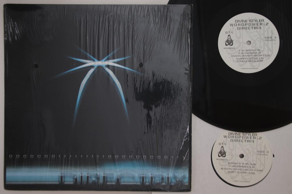 LP Record DIVINE STYLER - Wordpower 2 Directrix DTX1273 DTX 1998 US Rap & Hip-Hop/R&B Used