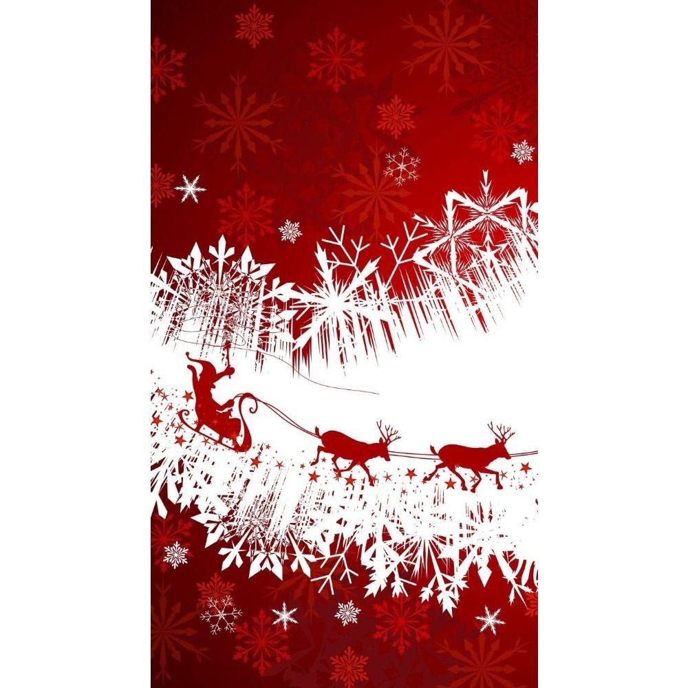 Vintage Christmas Metal Tin Sign Home Festive Wall Decor