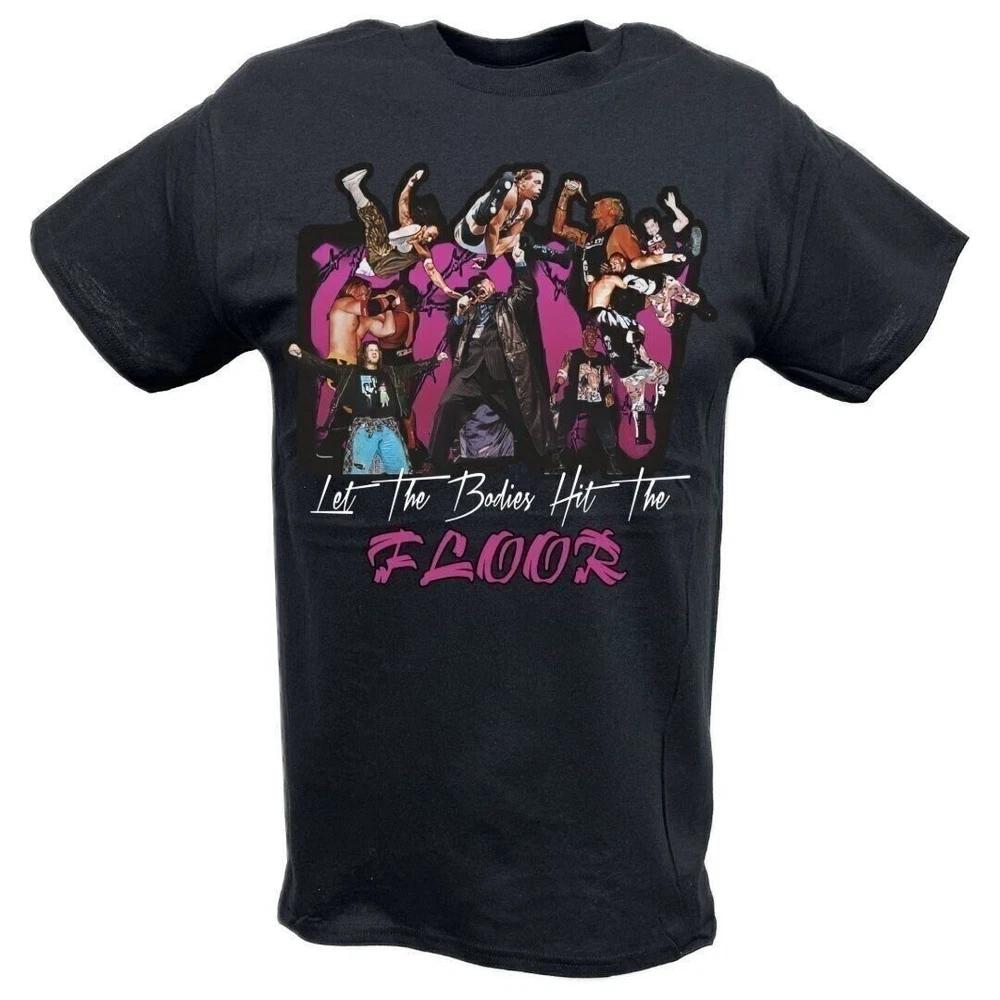 ECW Let The Bodies Hit the Floor Black Tshirt M