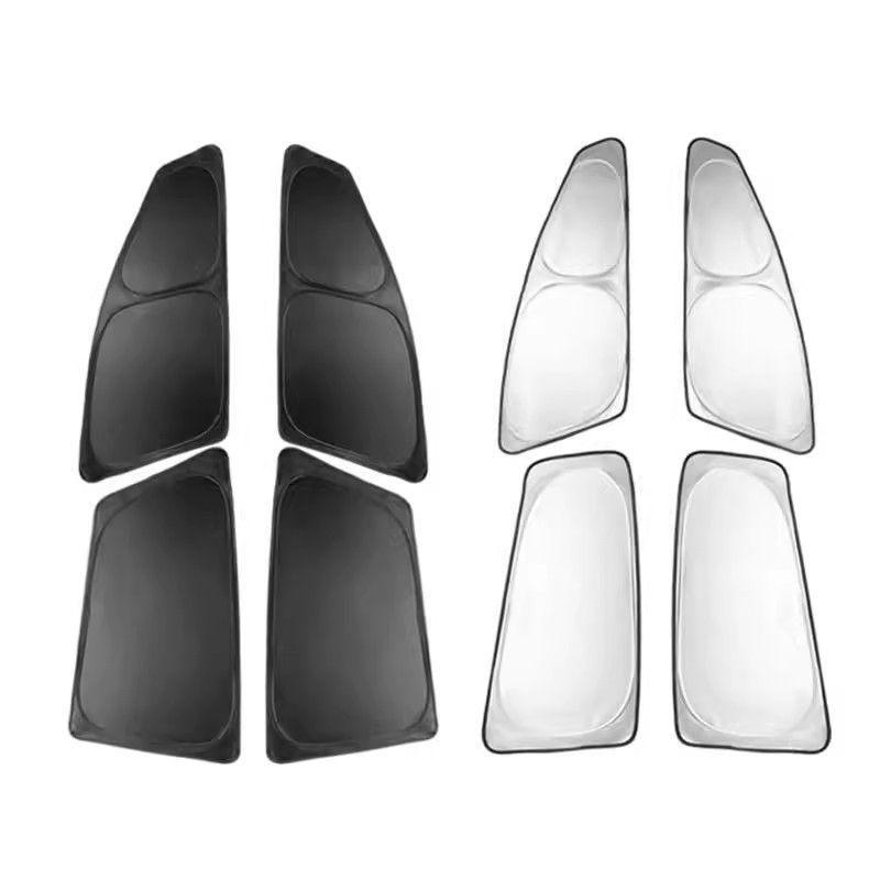 Tesla Model 3/Y Full Blackout Anti-Peeping Sunshade Curtains for Side Windows and Windshield