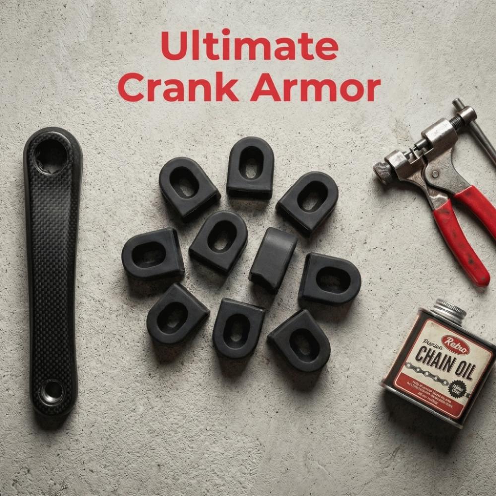 10PCS Multicolor Cycling Crank Boot Silicone Crank Arm Cover  Mountain Bike