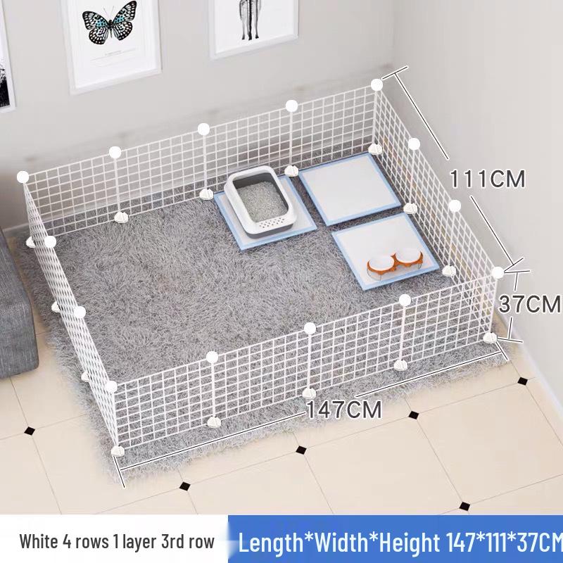 Pet Fence: Indoor Medium & Small Dog Gate, Barrier, & Stopper