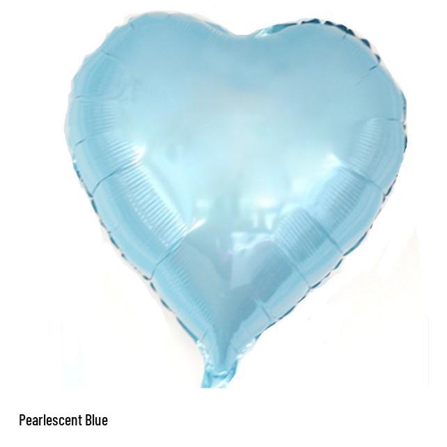 18" Herzförmiger Folienballon für Hochzeiten & Valentinstagsfeiern